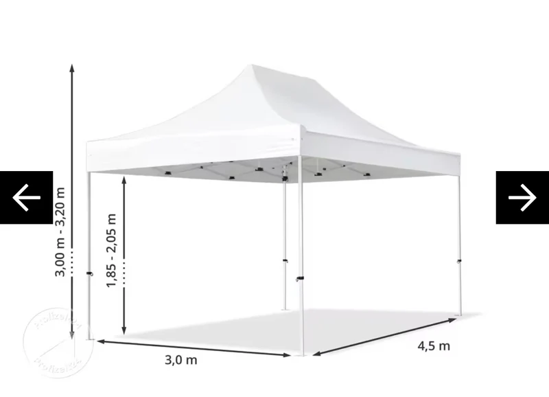Zelt 3x3m