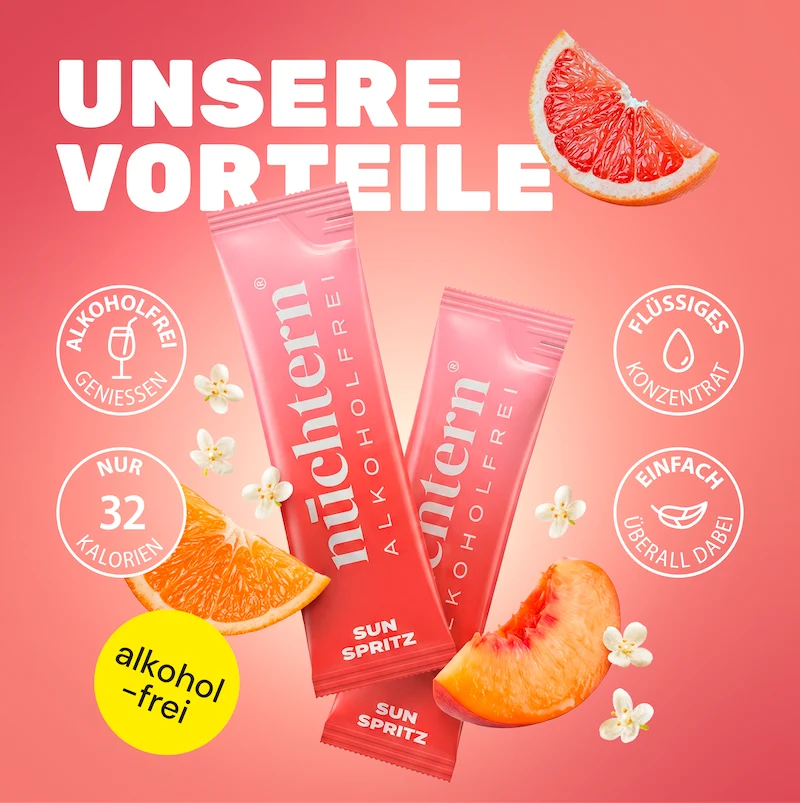 nüchtern Sun Spritz Alkoholfrei – 10 Drinks für deinen Aperitivo