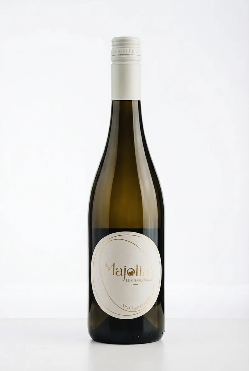 Majolia Le Chardonnay 0% - alkoholfreier Weißwein