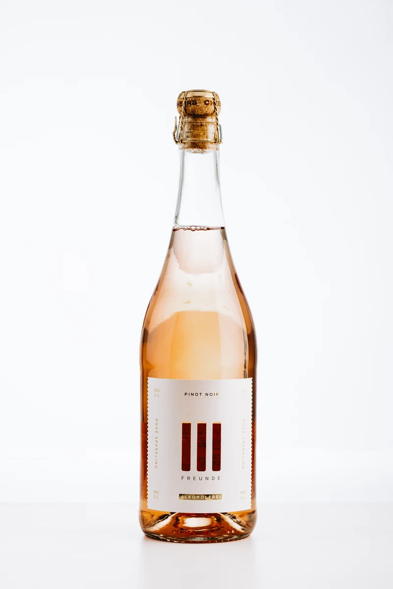 Drei FREUNDE Rosé Sparkling alkoholfrei