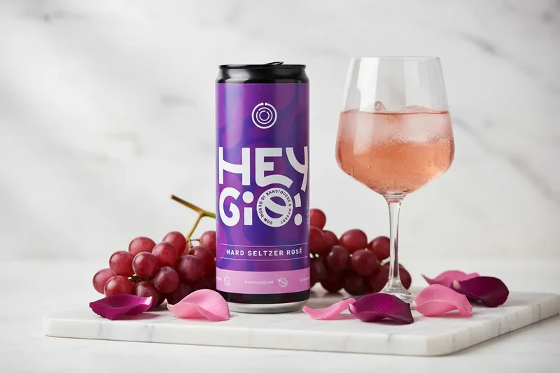 Hey Gio Hard Seltzer Rosè