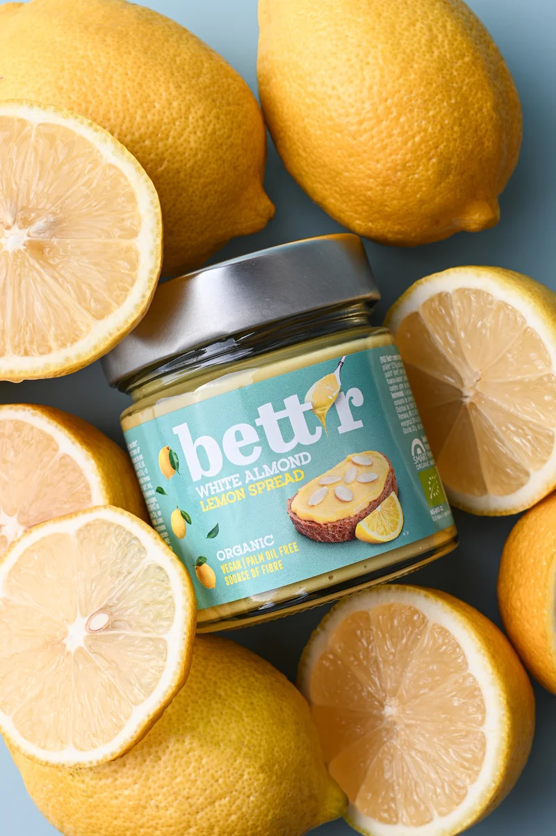 Bio Spread with Lemon and White Almond, Bett'r