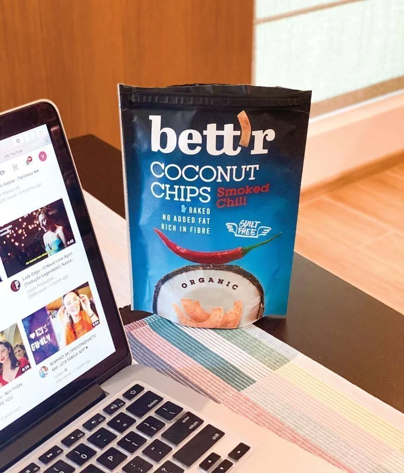 Bio Coconut Chips Smoked Chili