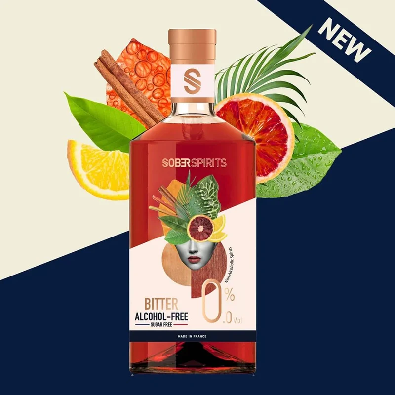 Sober Spirits – Alkoholfreier Bitter Aperitif – Die zuckerfreie Alternative für Aperol-Liebhaber