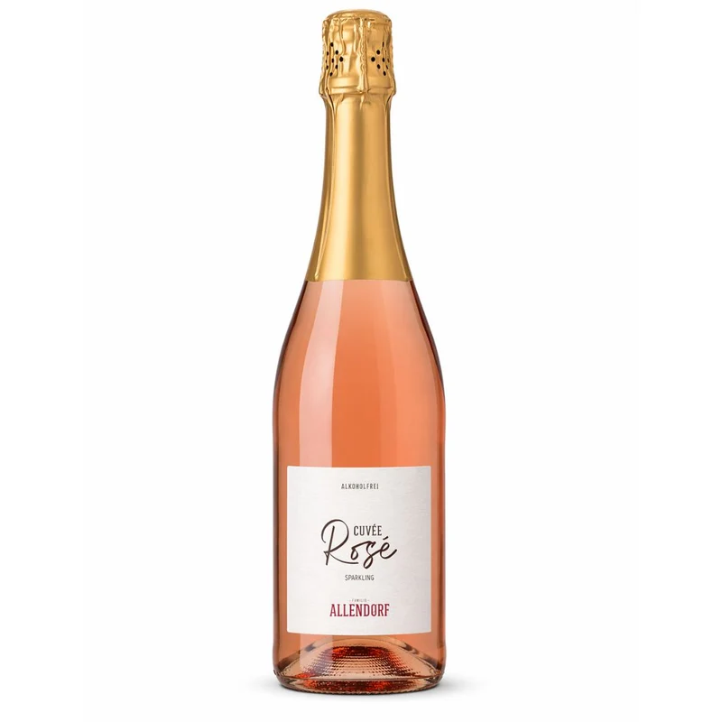Allendorf - Cuvée Rosé Sparkling alkoholfrei - alkoholfreier Rosé Sekt