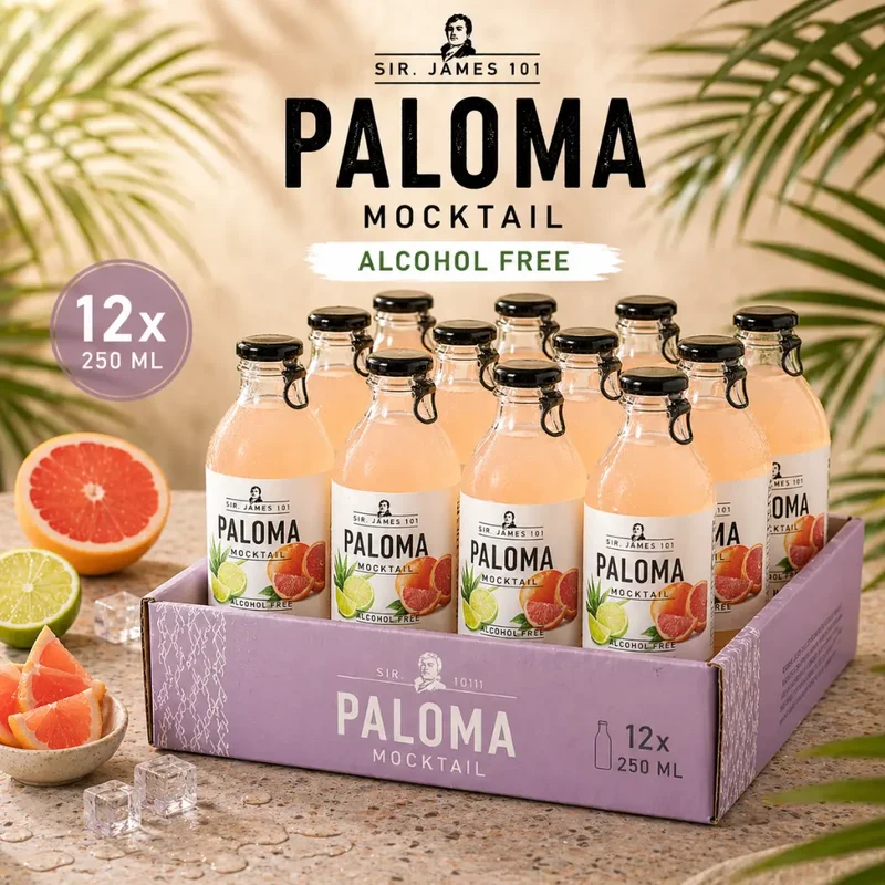 Sir. James 101 - Paloma alkoholfrei - alkoholfreier Cocktail