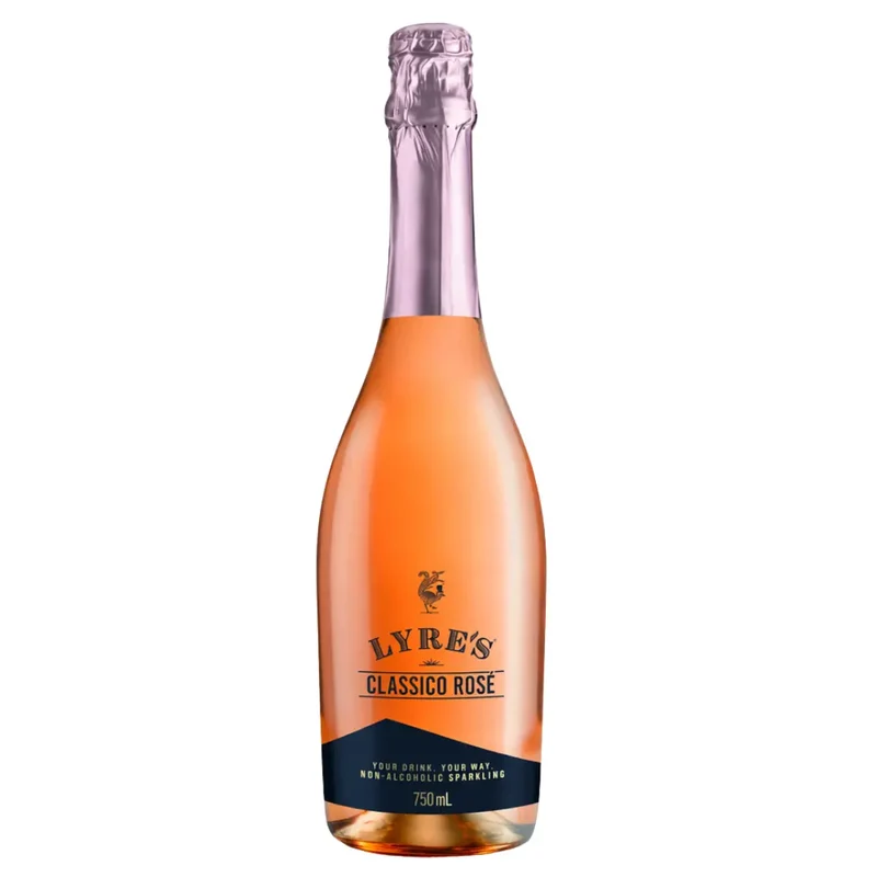 Lyre's alkoholfrei - Classico Rosé Prosecco - Alkoholfrei Alternative zu Sekt