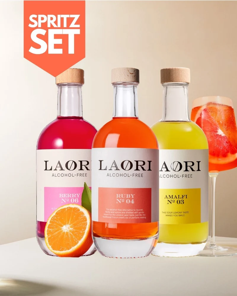 Spritz Set mit Amalfi, Ruby, Berry