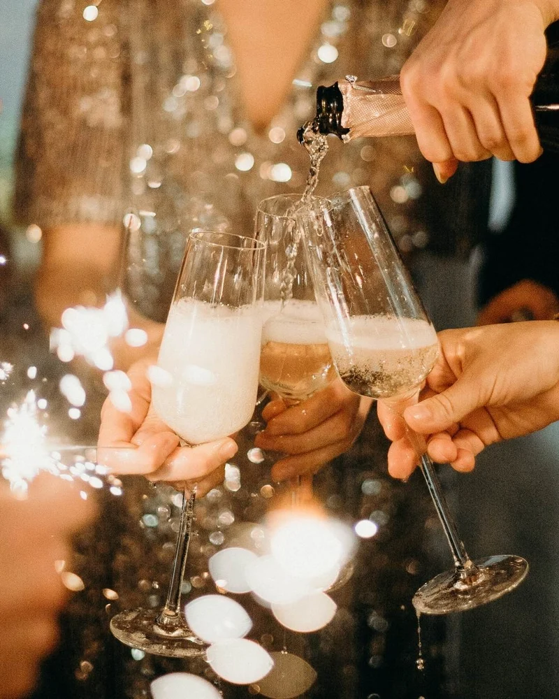 12er Set - Sparkling White