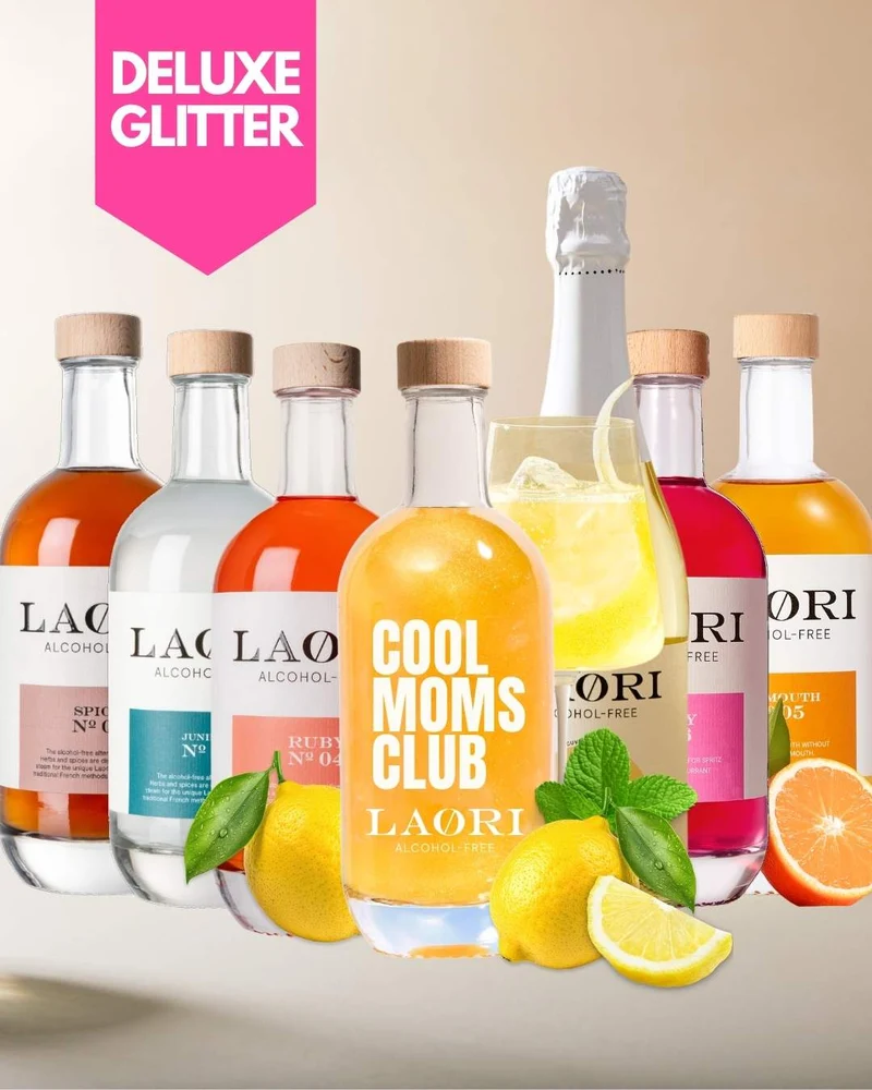 Amalfi Glitzer Probierset Deluxe- 7 Laori Sorten im Set
