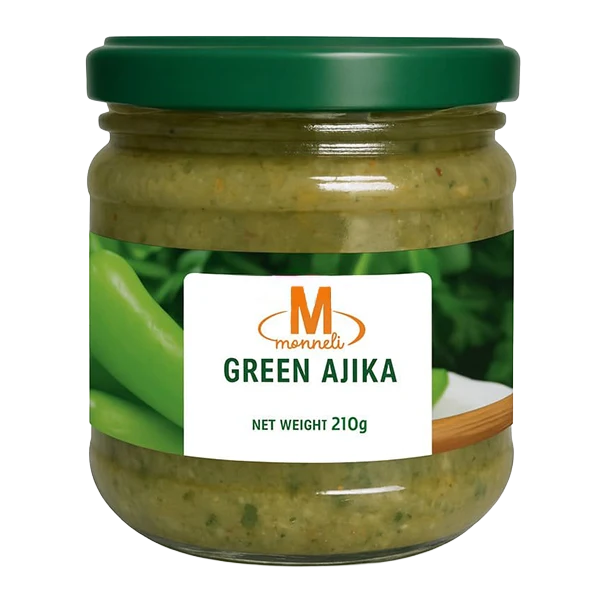 Adjika grün, Marneuli, 210 g Dose