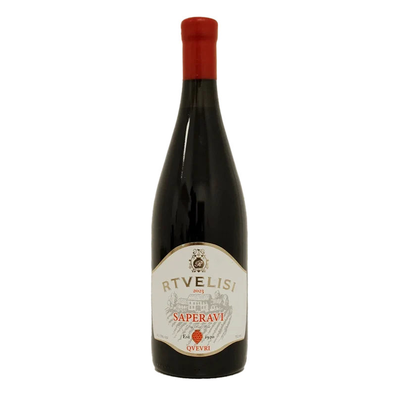 Rtvelisi Saperavi Qvevri Rotwein trocken 2023