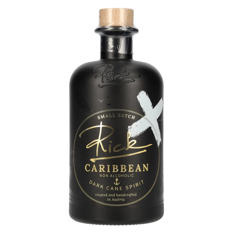 Rick Caribbean Dark Cane Spirit non alkoholic 0,5l