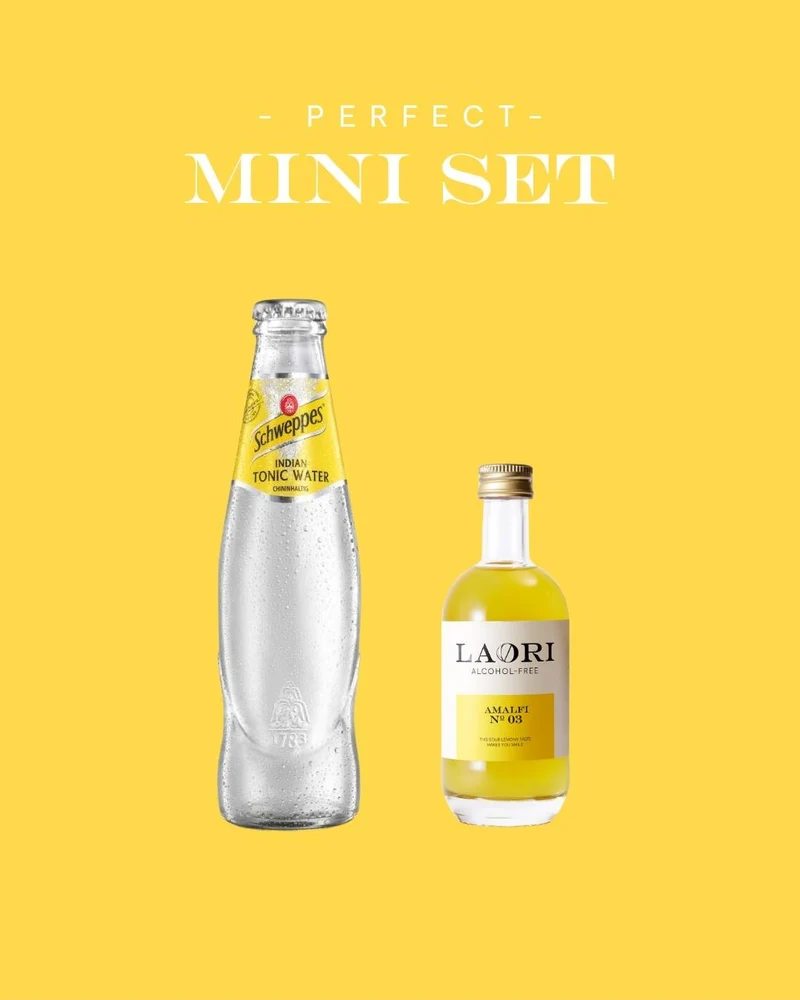Mini PROBIERSET: Laori Amalfi No 3(0,05) + GRATIS Tonic Water