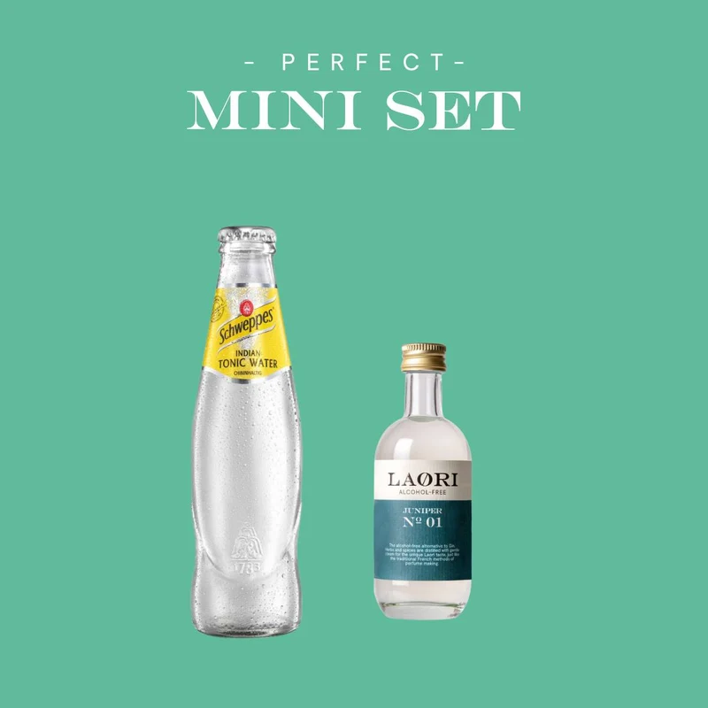 Mini Probierset: Laori Juniper Mini (0,05l) + Gratis Tonic Water