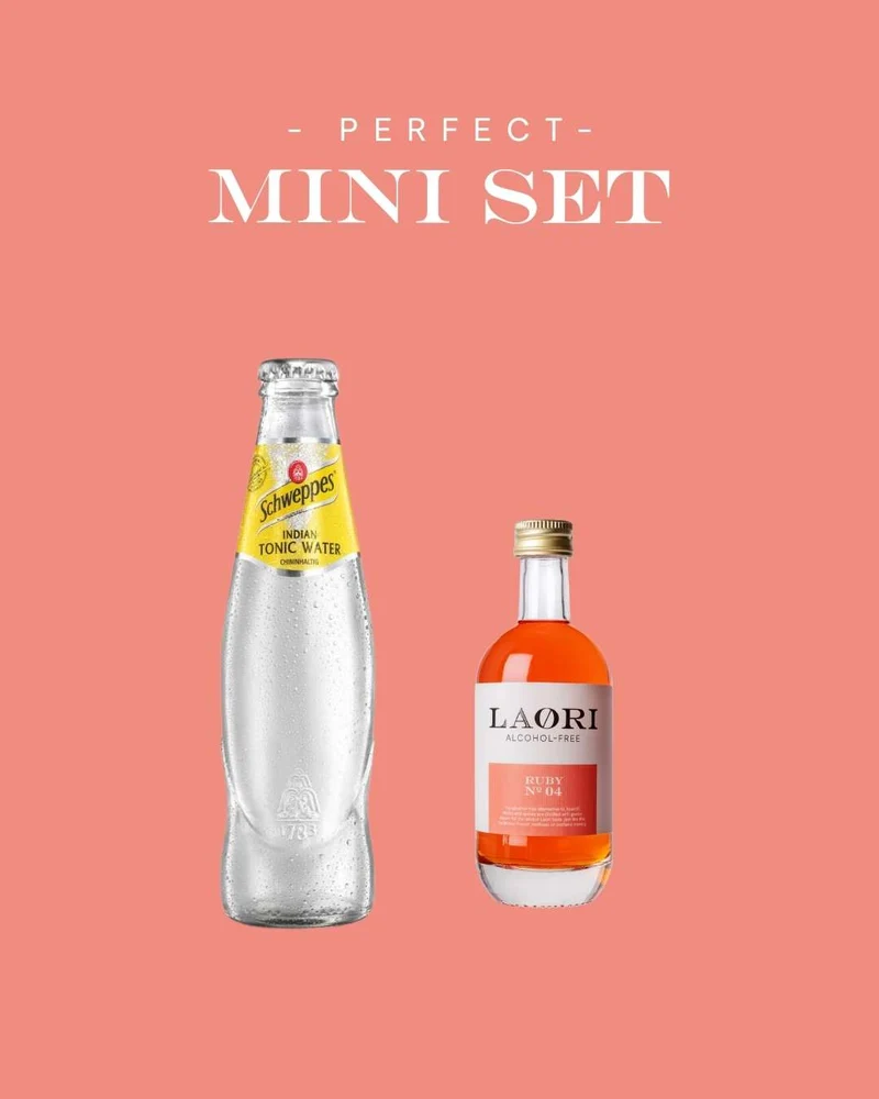 Mini PROBIERSET: Laori Ruby Mini + GRATIS Tonic Water
