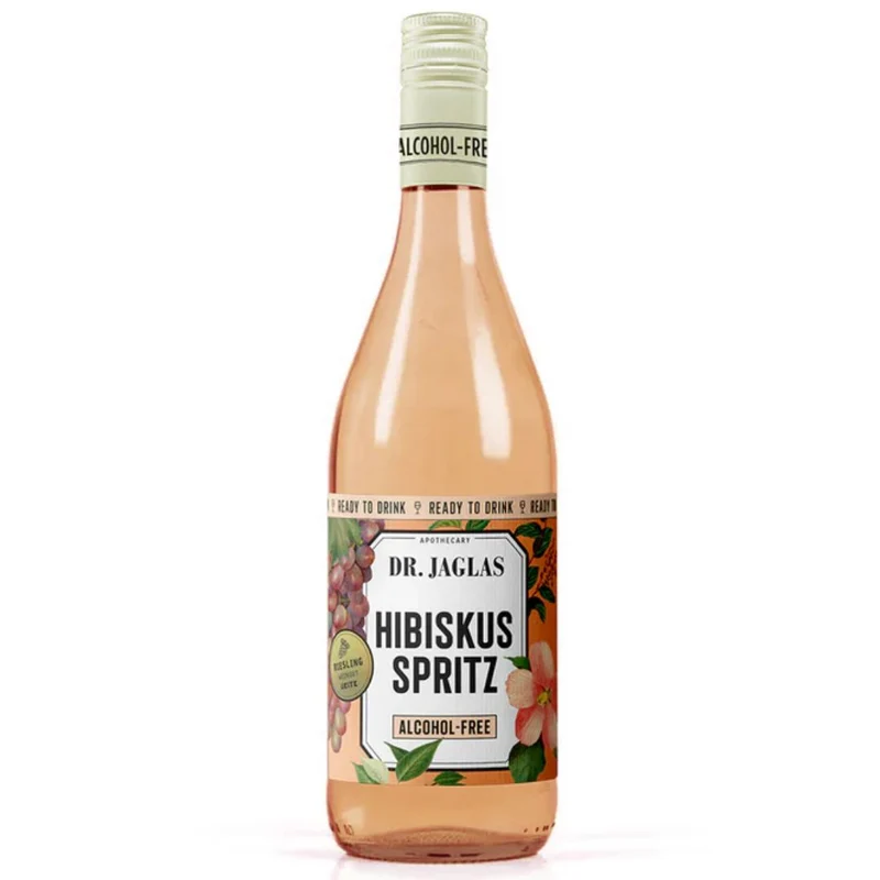 Dr. Jaglas – Hibiskus Spritz – alkoholfreier Aperitif