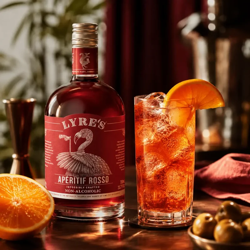 Lyre's alkoholfrei - Aperitif Rosso - alkoholfreier Kräuter Aperitif