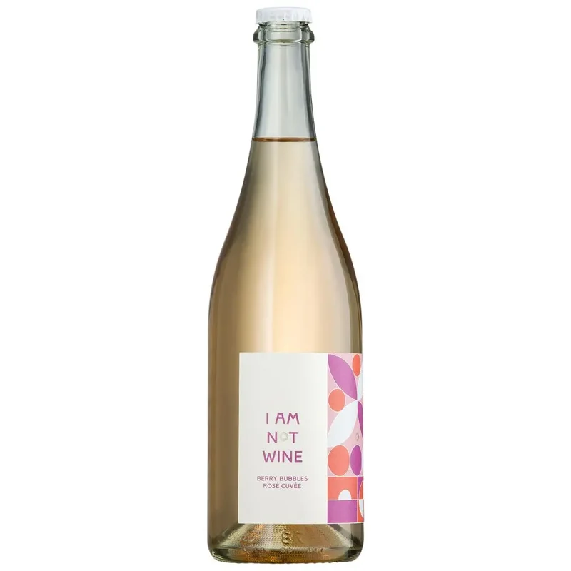 I AM NOT WINE - Berry Bubbles Rosé Cuvée - alkoholfreie Alternative zu Sekt