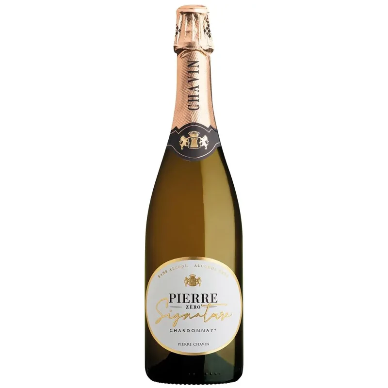 Pierre Zéro - Signature Sparkling Chardonnay - Alkoholfreie Alternative zu Sekt