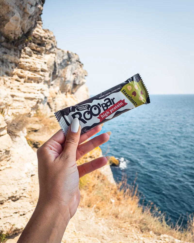 BIO Hazelnut Protein Bar Covered With Chocolate