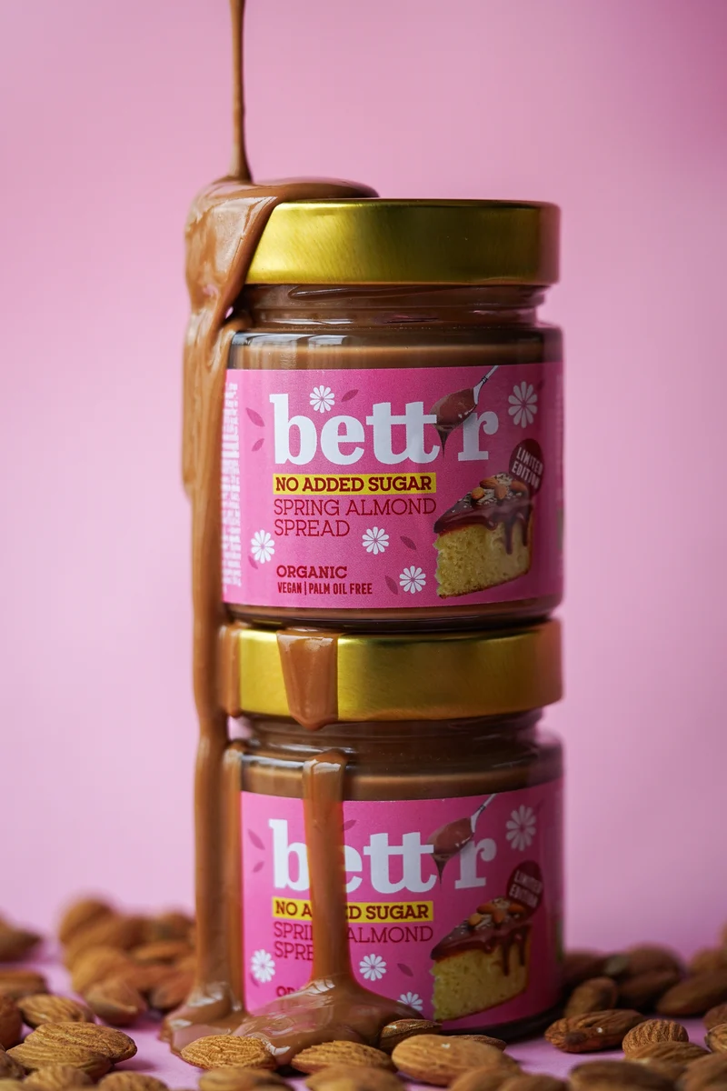 Spring Almond Spread, no added sugar, Bett'r