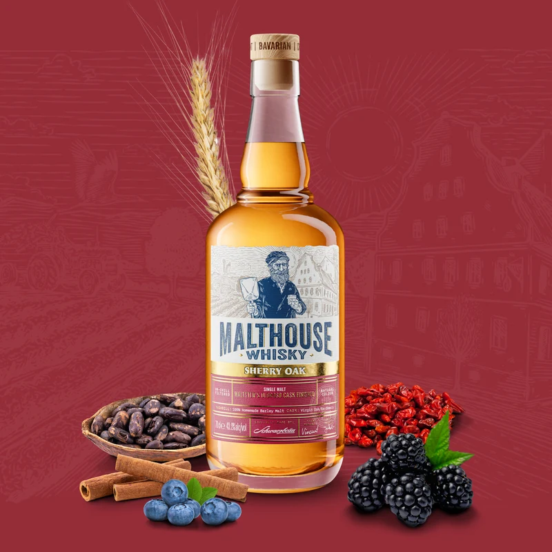 MALTHOUSE Sherry Oak 43,2% 70 cl