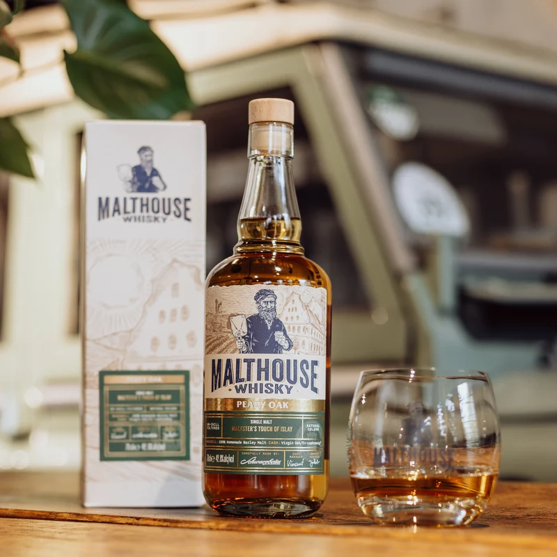 MALTHOUSE Peaty Oak 42,8% 70 cl