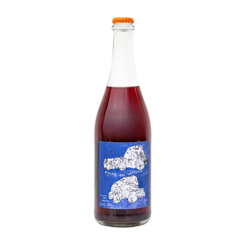 Cul Sec Rouge En Voiture - alkoholfreie Natural Wine Alternative