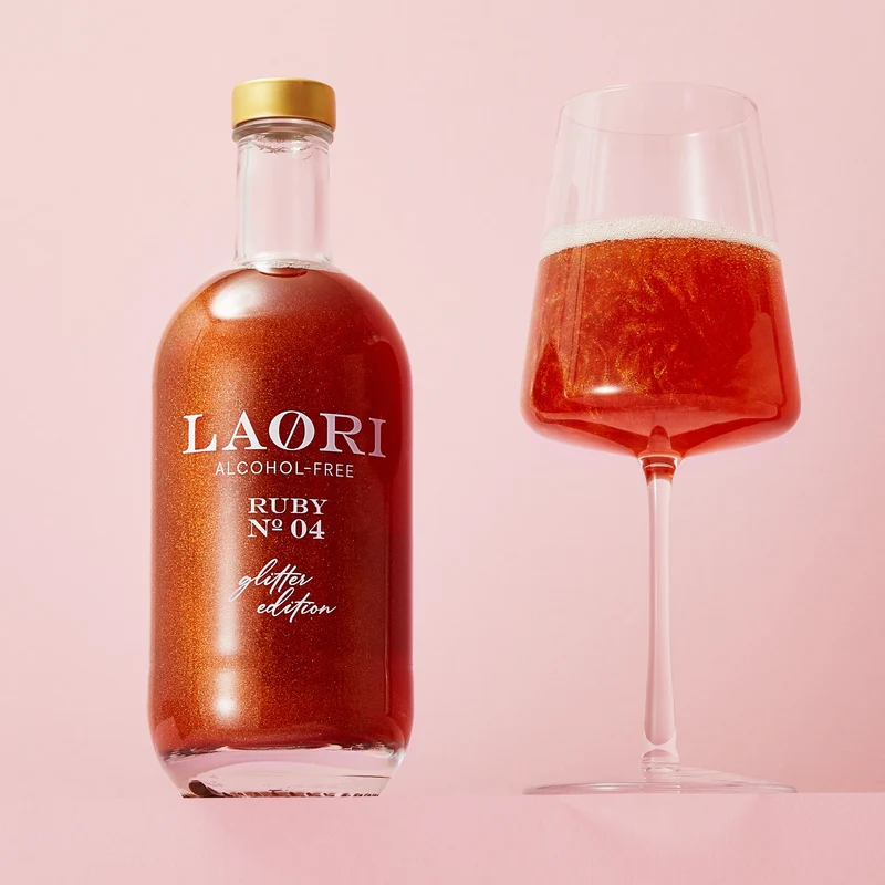Laori Ruby No. 04 Glitter Spritz- alkoholfreier Aperitif
