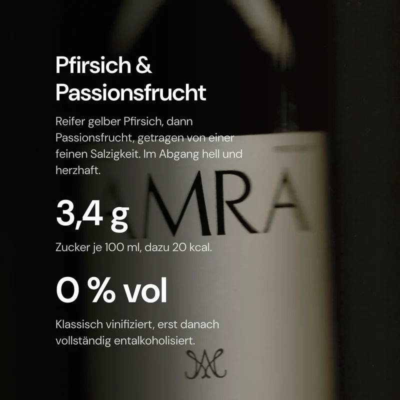 AMRA First Light - alkoholfreier Riesling