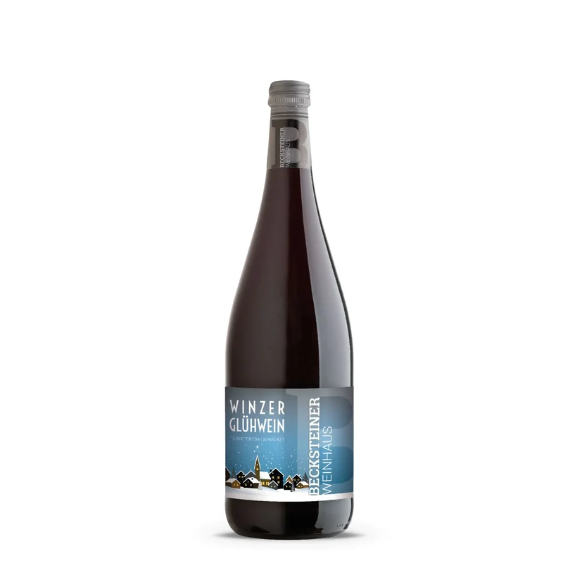 Becksteiner Winzer – Roter Winzerglühwein 1l – Wintergenuss aus besten Weinen