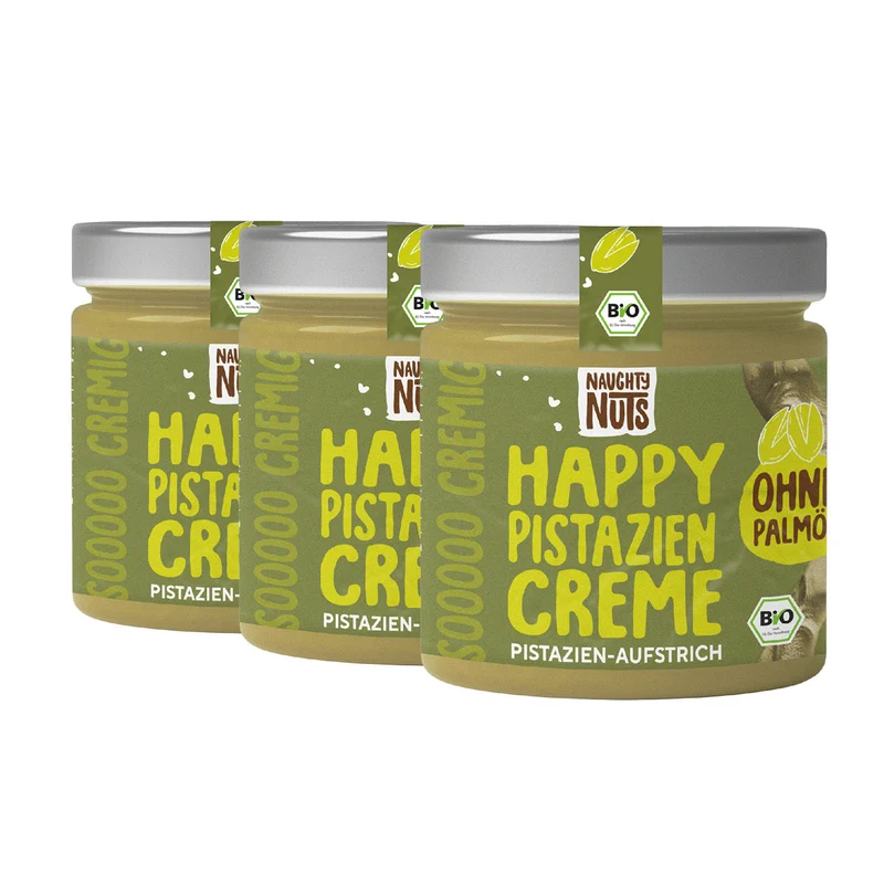 Bio Happy Pistachio Creme, Naughty Nuts