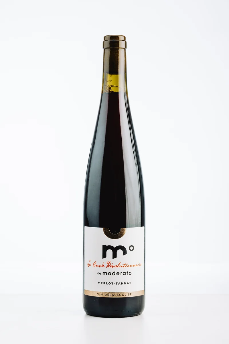 Moderato La Cuvée Révolutionnaire Merlot & Tannat – alkoholfreier Wein