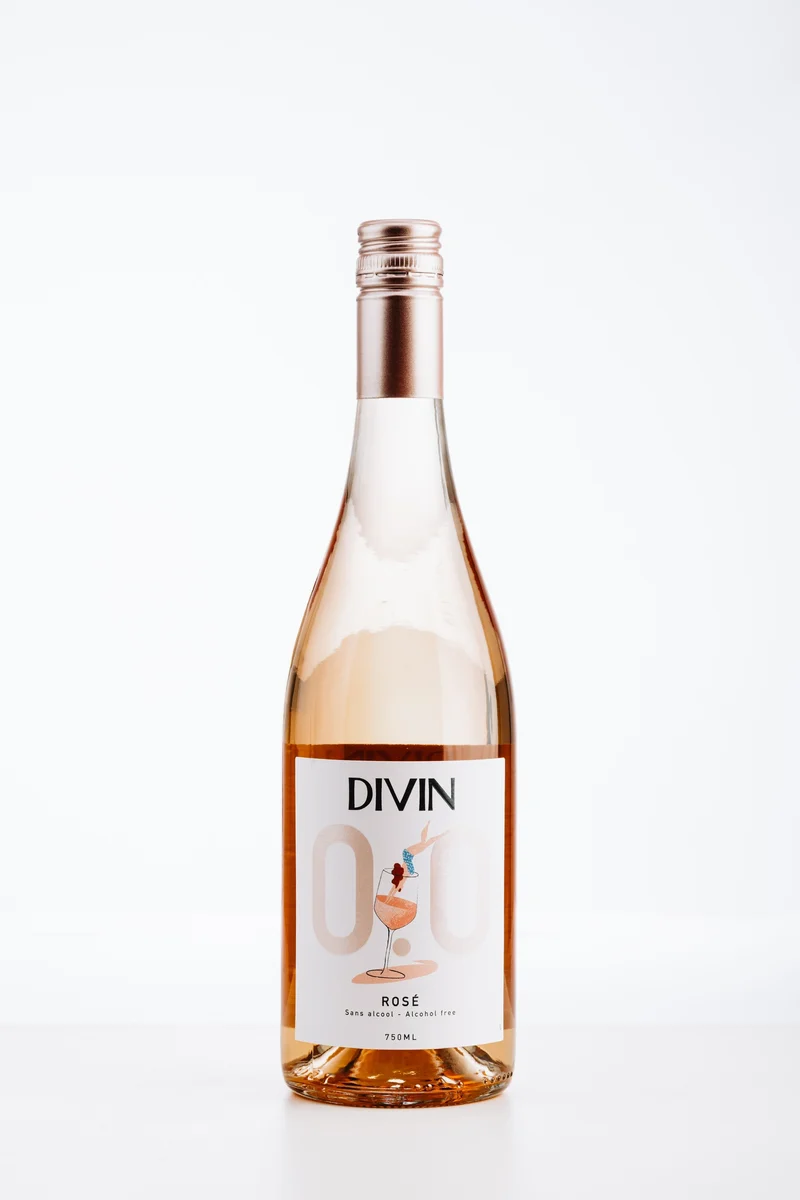 DIVIN Rosé – alkoholfreier Wein