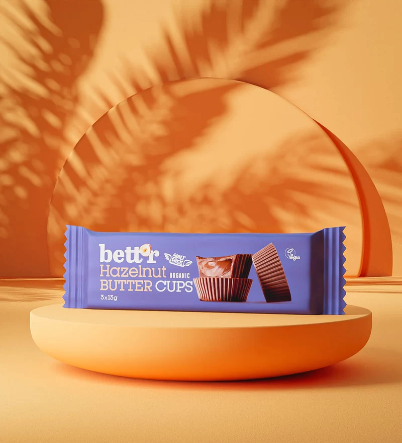 BIO Nut Butter Cups with Hazelnut Cream