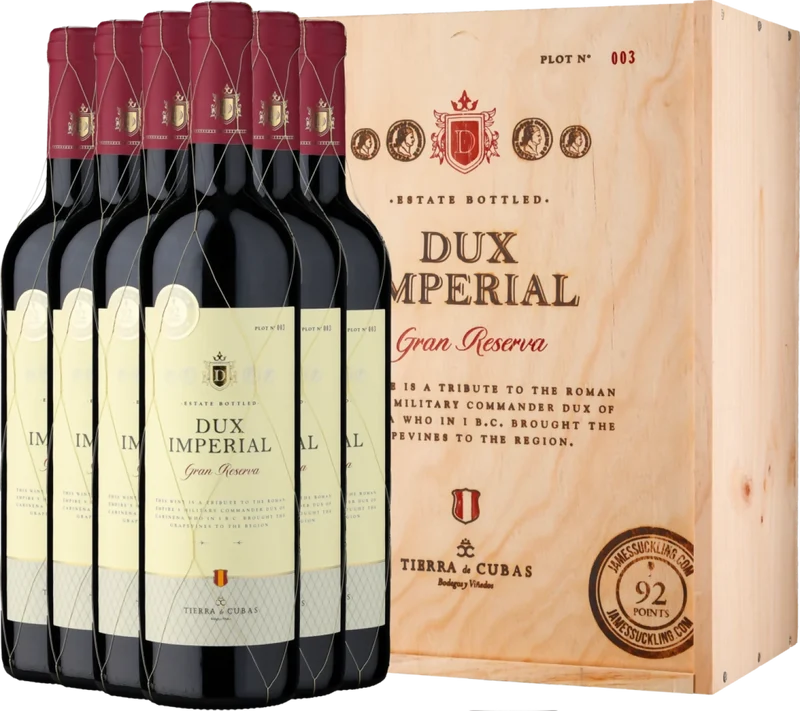 6 Flaschen 2014 Dux Imperial Gran Reserva - in der Holzkiste