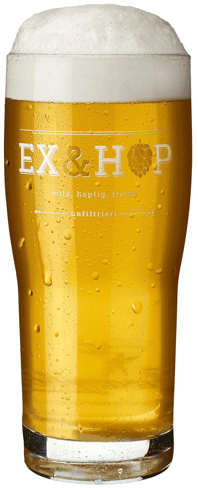 Schwarzbräu Ex & Hop Glas "Brewhouse" (6 Stk.)