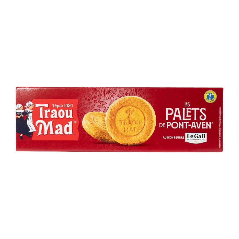 Palets de Pont-Aven – Dicke bretonische Butterkekse