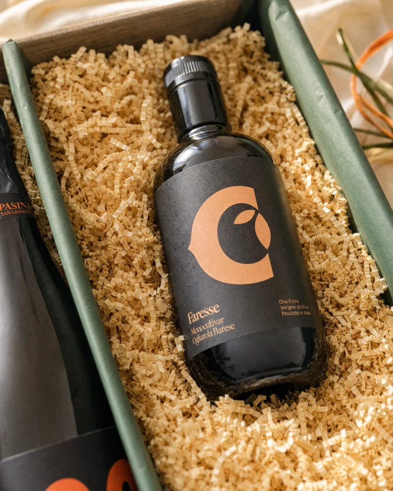 Grünes Gold – Gourmet Geschenkkorb mit Olivenöl