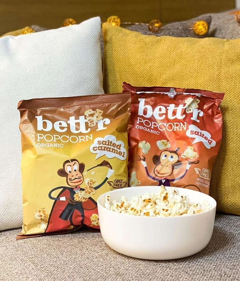 Bio Popcorn Salted