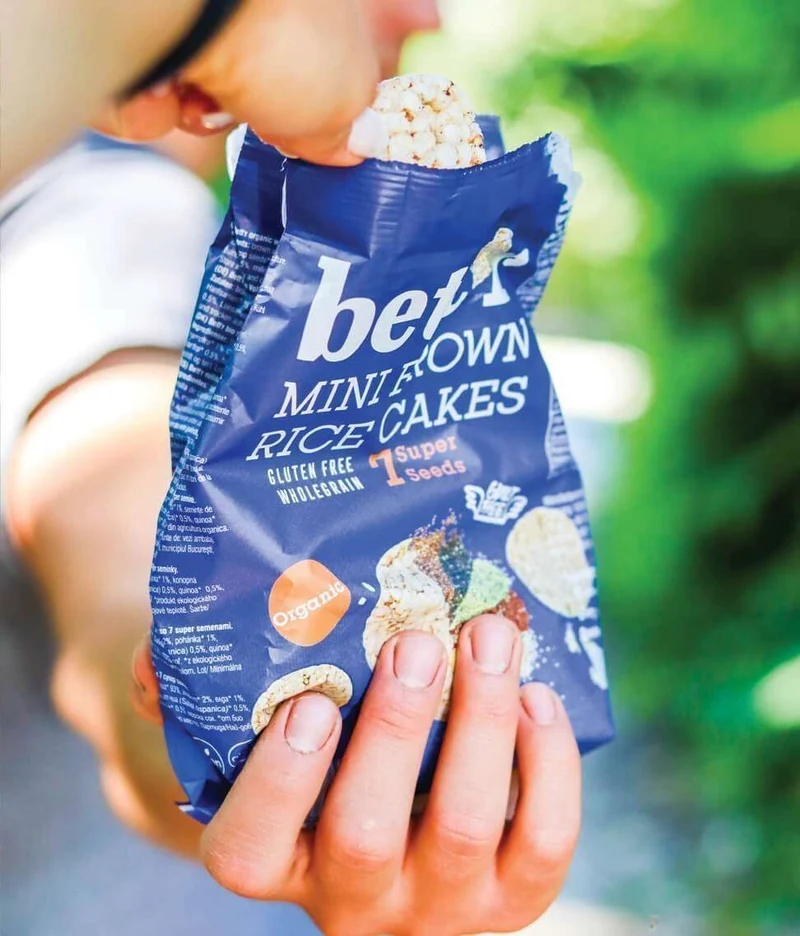 Bio Mini Brown Rice Cakes 7 Super Seeds