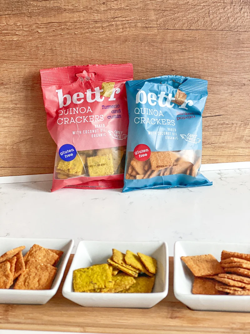 Bio Quinoa Crackers Mix Box, Gluten-Free