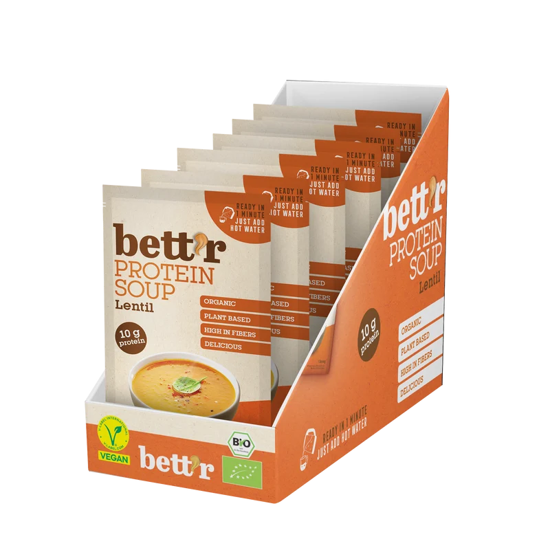 BIO Protein Soup with Red Lentils