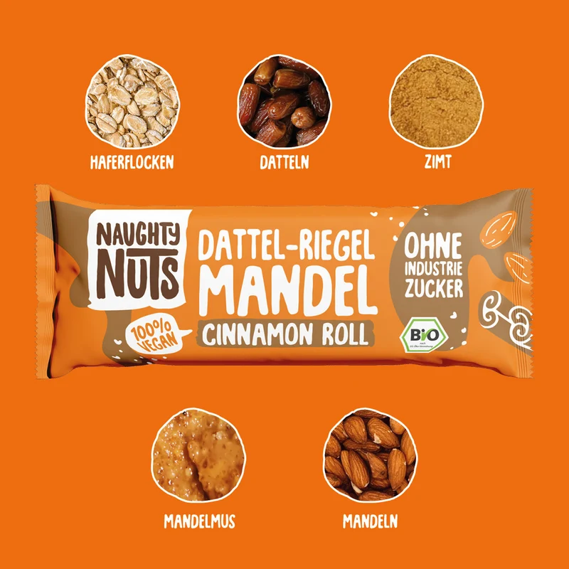 BIO Nut butter and date bars mixed box