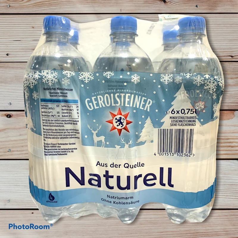 Gerolsteiner 6x0,75l PET