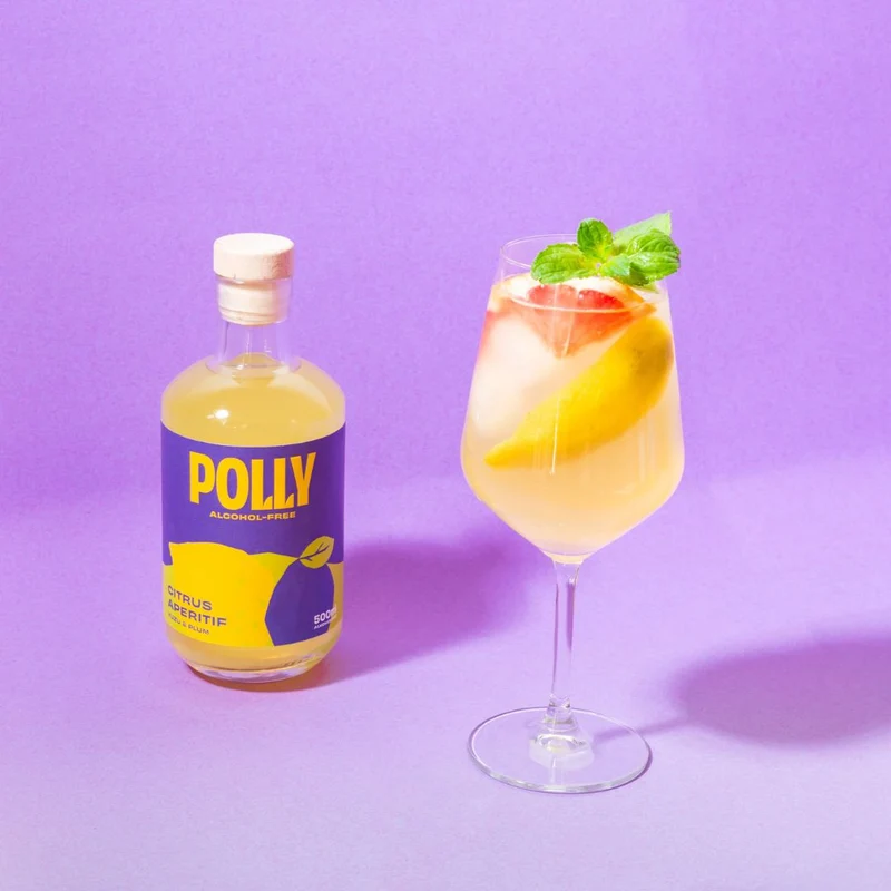 Polly - Citrus Aperitif - Alkoholfreie Alternative zu Limoncello