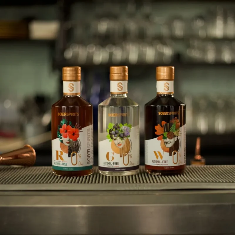 Sober Spirits - 3er Paket Sans Alcool | Malz-, Agaven- & Wacholder-Kreationen alkoholfrei