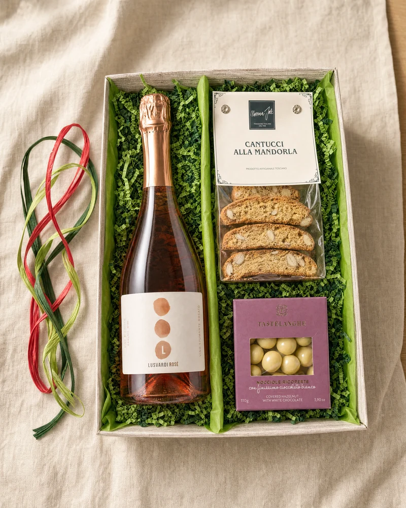 Gourmet Geschenk Rosa Dolce Vita