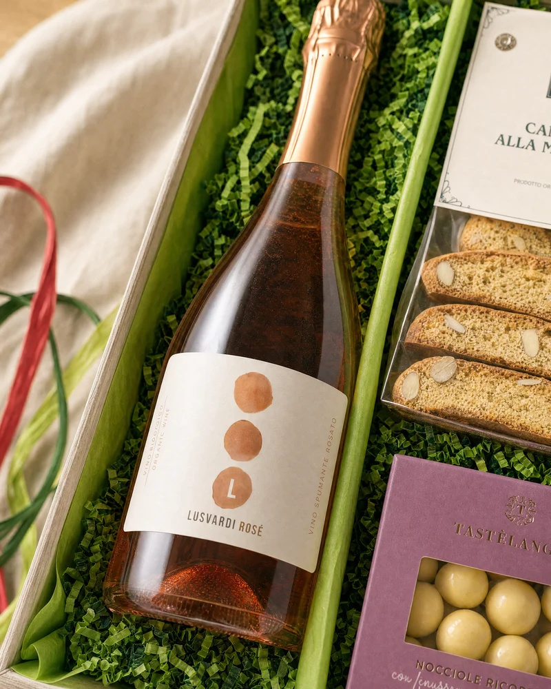 Gourmet Geschenk Rosa Dolce Vita